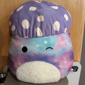 Squishmallows Unai Purple Polka Dot Cosmic Plush